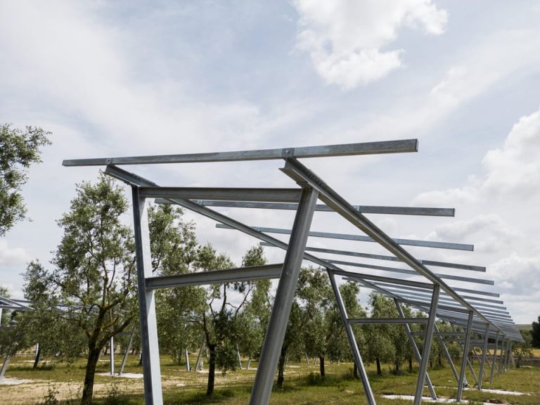 Struttura per impianto fotovoltaico